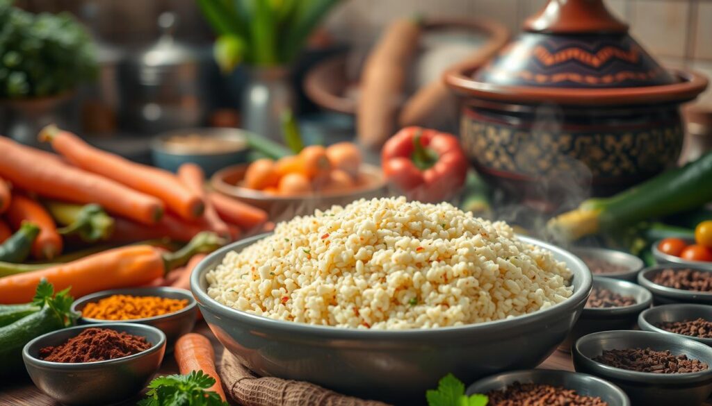 couscous preparation