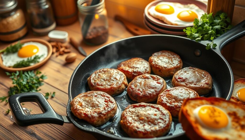 homemade pork sausage patties