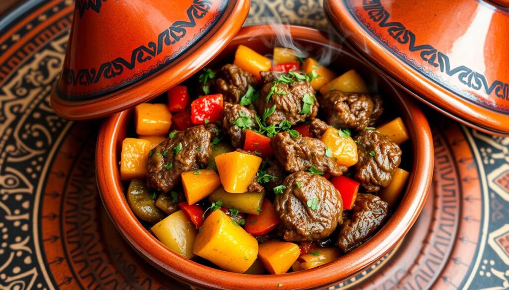 moroccan tagine dish