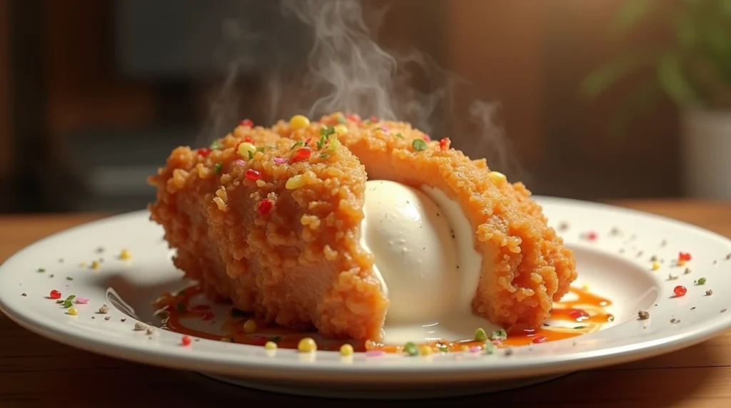 Ice Cream Fried Chicken