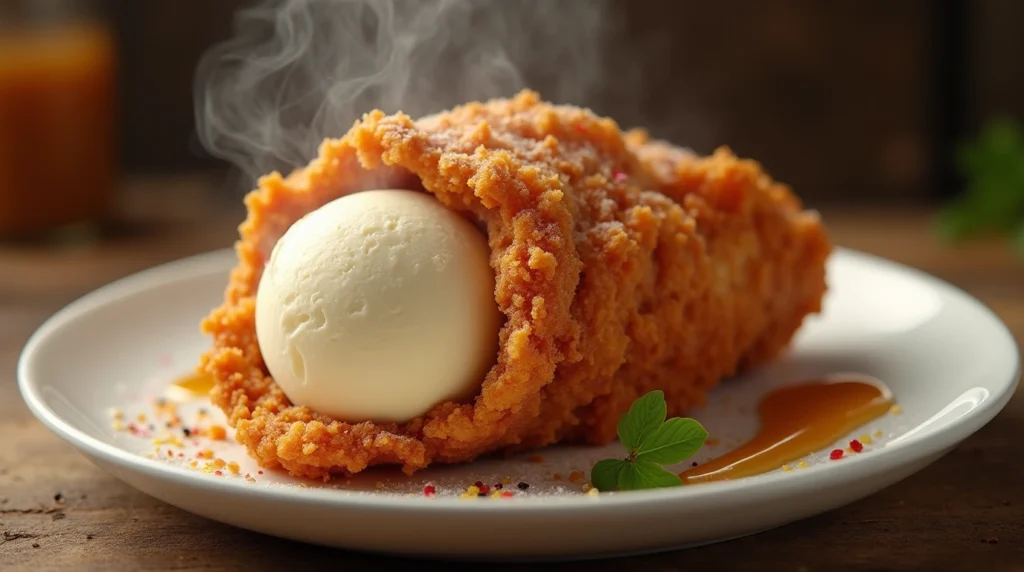 Ice Cream Fried Chicken